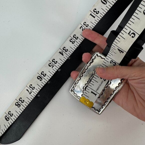 Silpada Designs Italian Leather Belt M - Picture 3 of 3